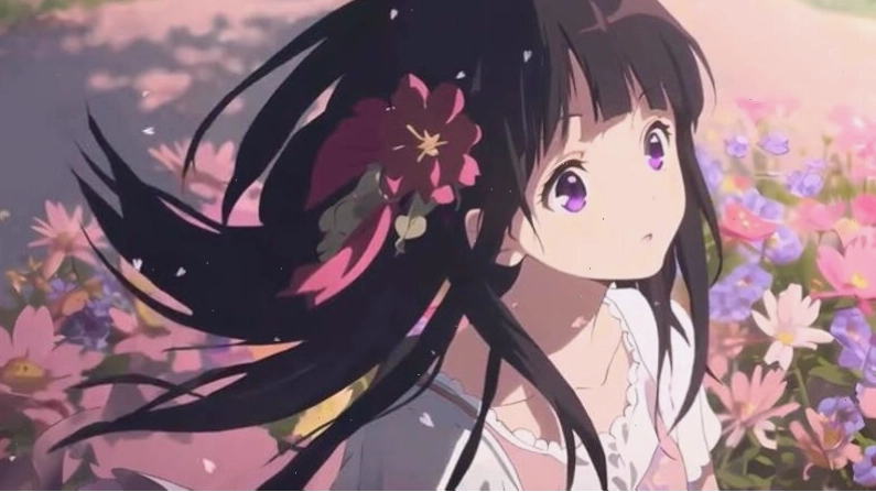 Hình ảnh anime 4k đẹp với nụ cười rạng rỡ