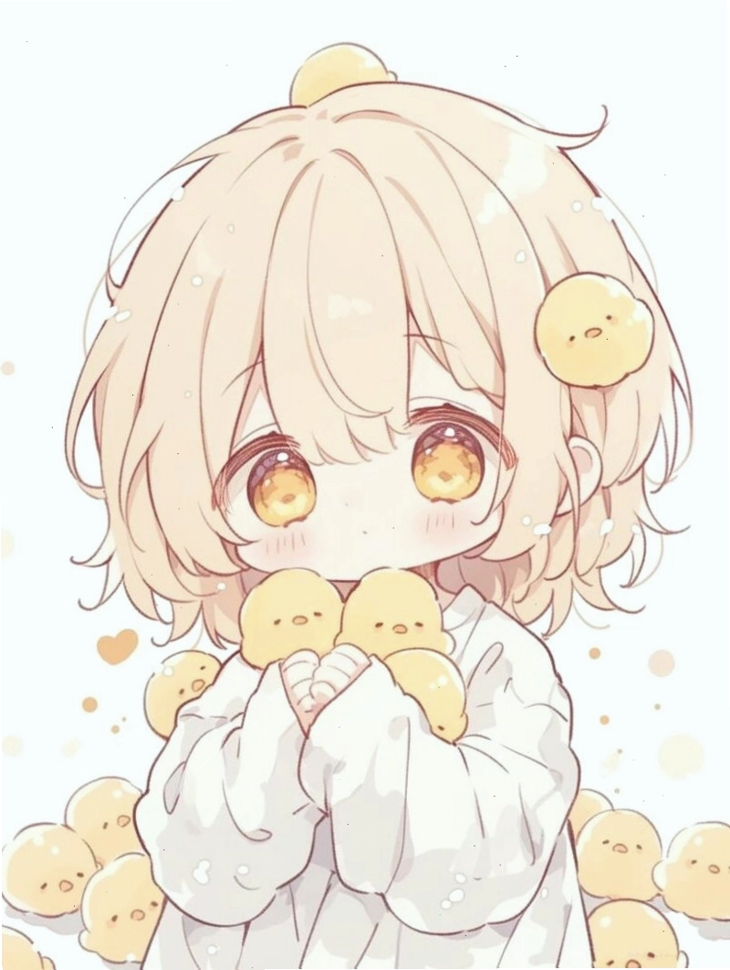 Hình ảnh anime chibi thể hiện sự vui nhộn và tinh nghịch