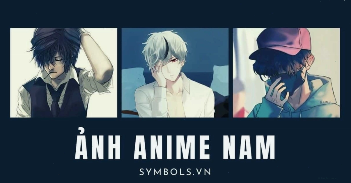Hình ảnh anime con trai với vẻ ngoài điển trai và phong thái thu hút