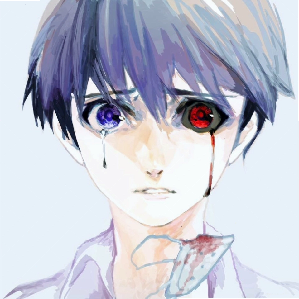 Hình ảnh anime nam bật khóc dưới màn mưa