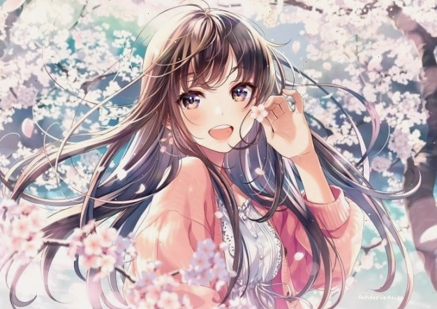 Hình ảnh anime nữ đẹp nhất với đôi mắt to tròn và nụ cười rạng rỡ