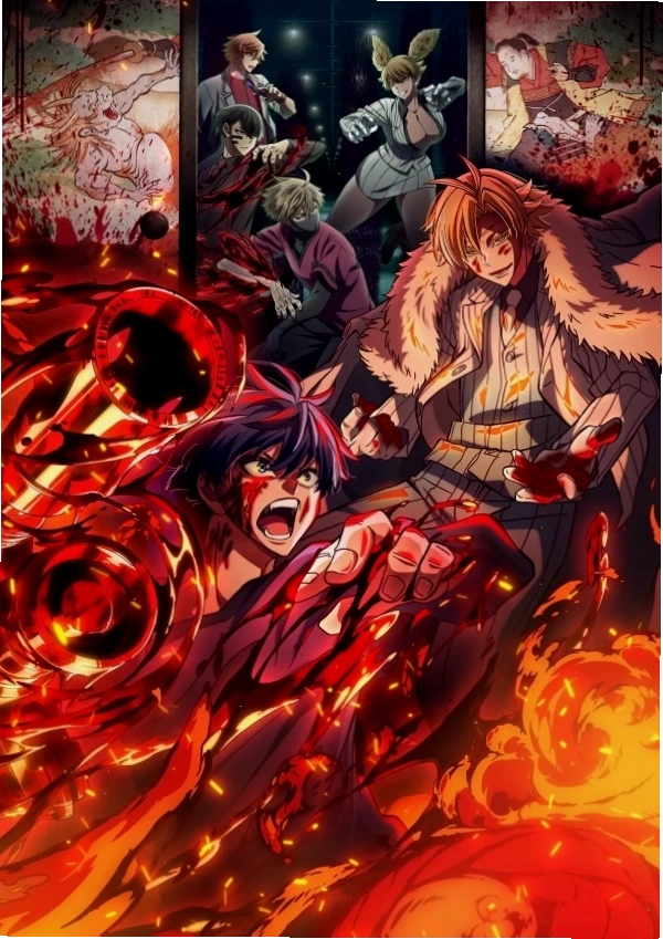 Hình ảnh bìa ấn tượng của Tougen Anki anime