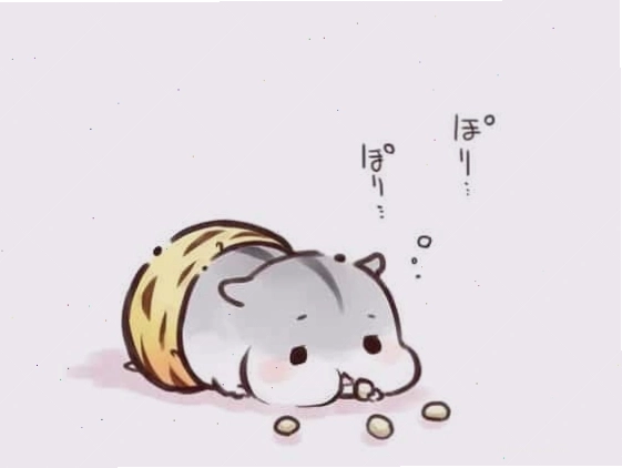 Hình ảnh chuột chibi siêu ngộ nghĩnh