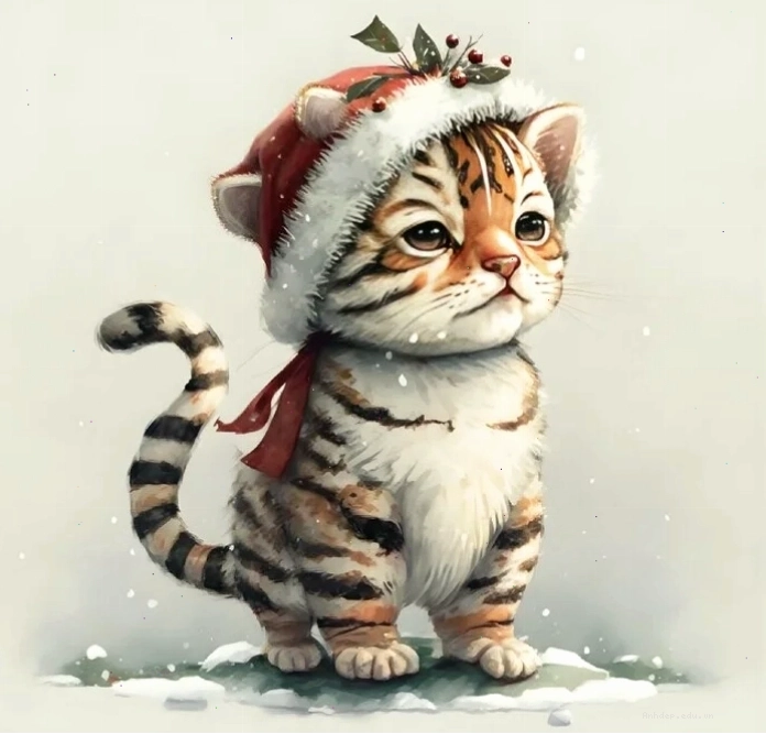 Hình ảnh hổ con cute chibi