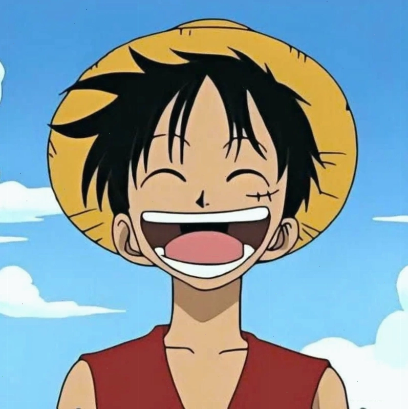 Hình ảnh Luffy chibi lúc nhỏ với đôi mắt to tròn