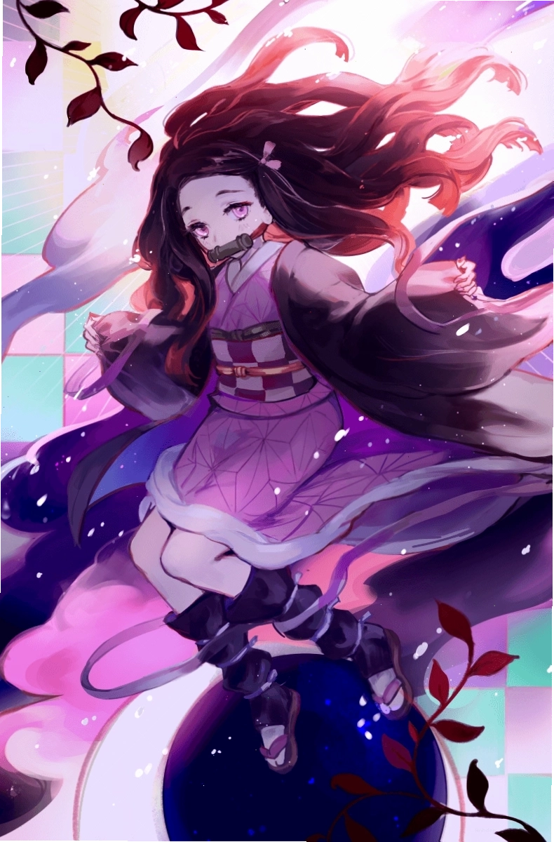 Hình ảnh Nezuko Chibi ngộ nghĩnh