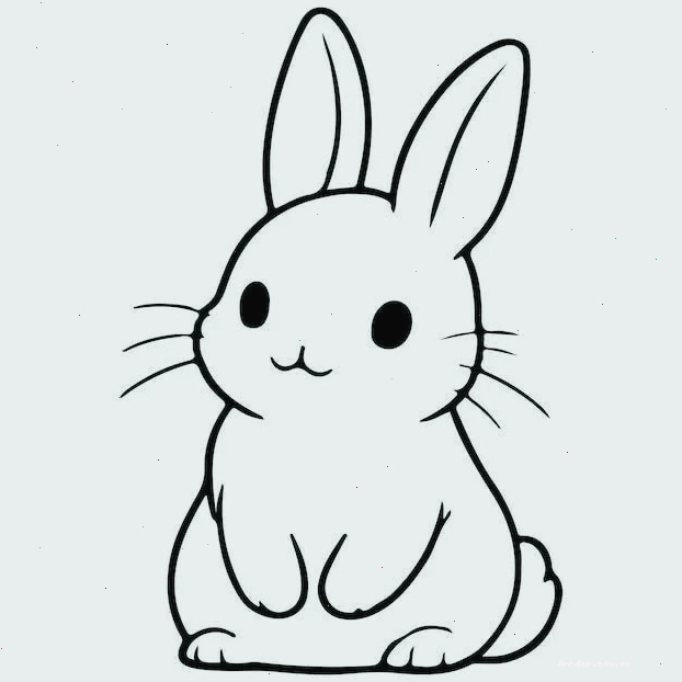 Hình ảnh thỏ chibi cute đang cầm cà rốt