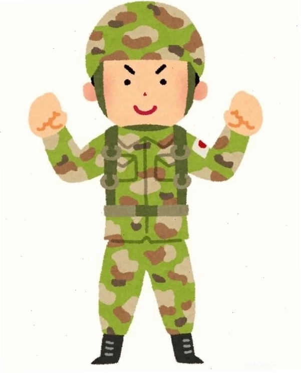 Hình chibi bộ đội Việt Nam tươi cười