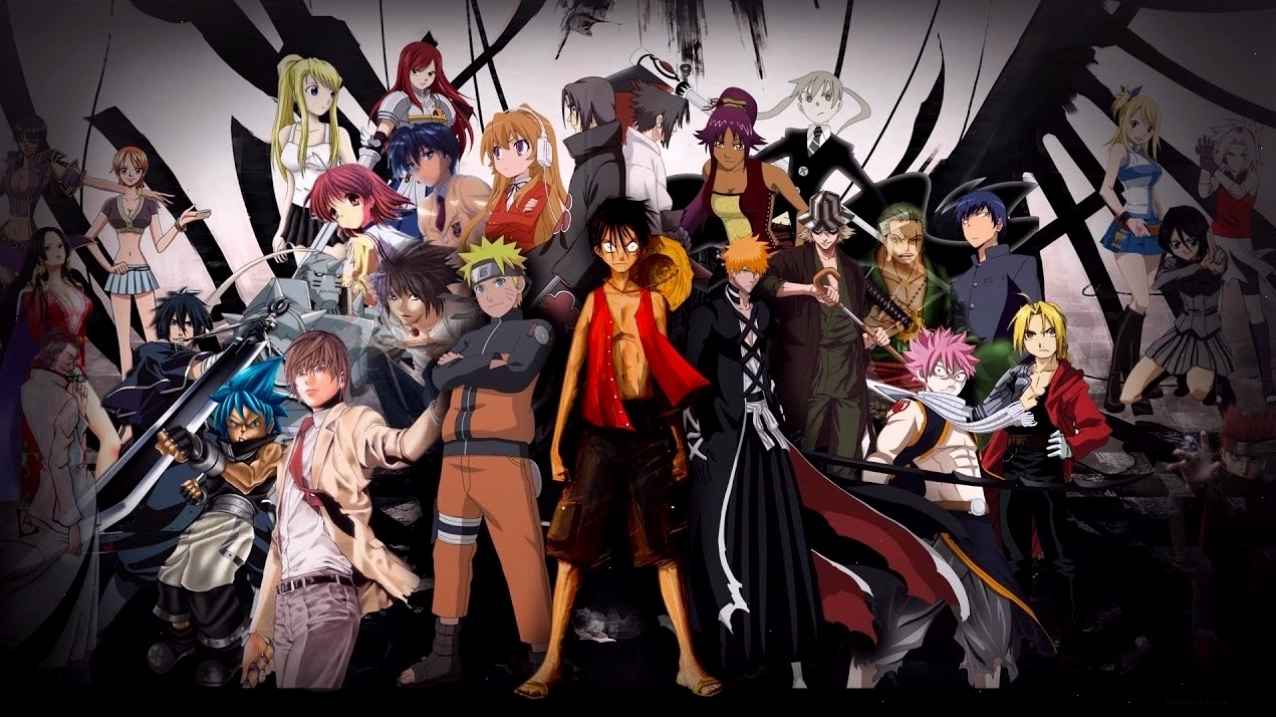 Hình nền 4K anime cho máy tính, sắc nét và chi tiết