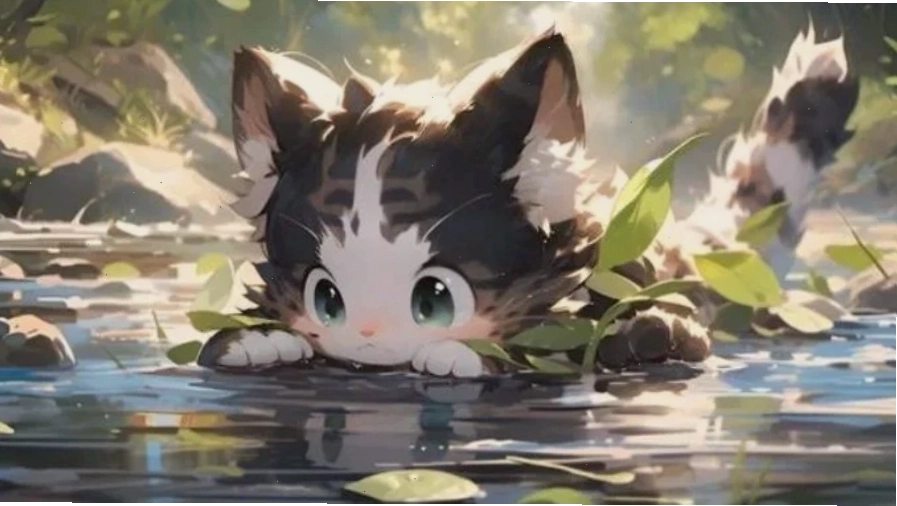 Hình nền anime cute nữ với phong cách thời trang hiện đại