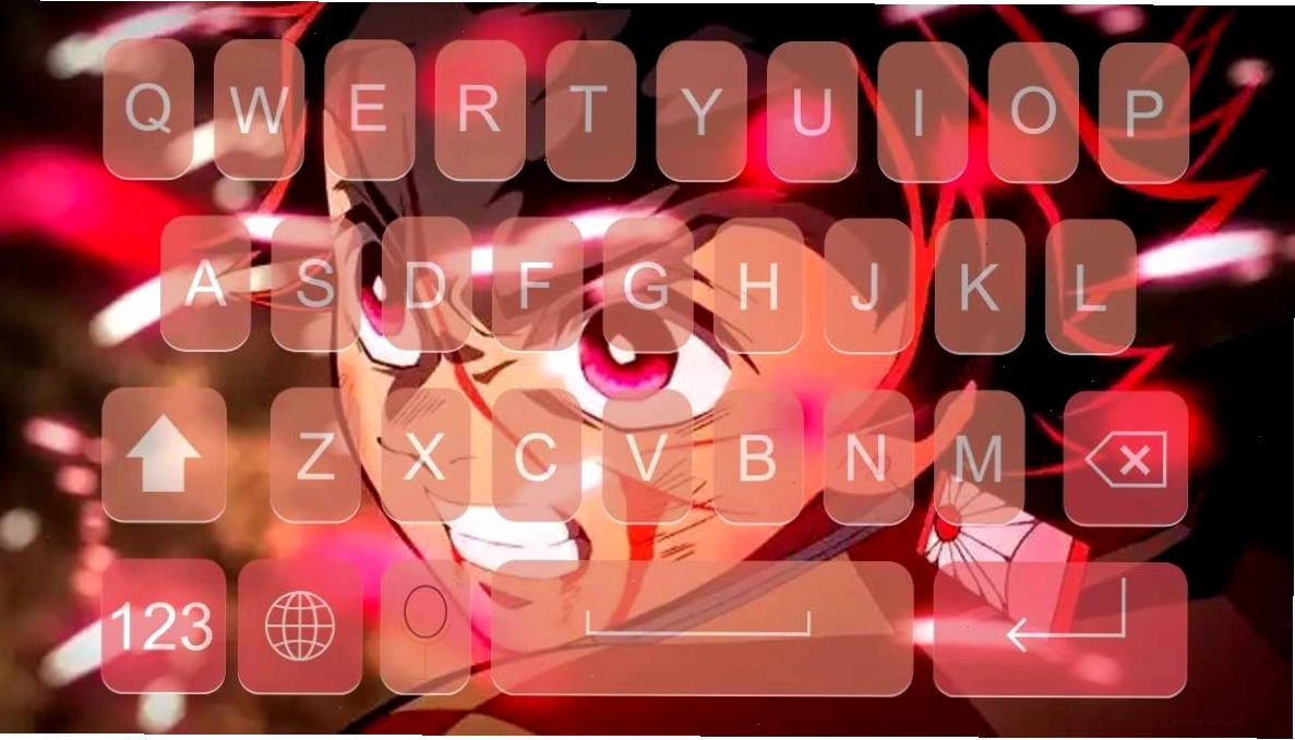 Hình nền bàn phím anime sống động