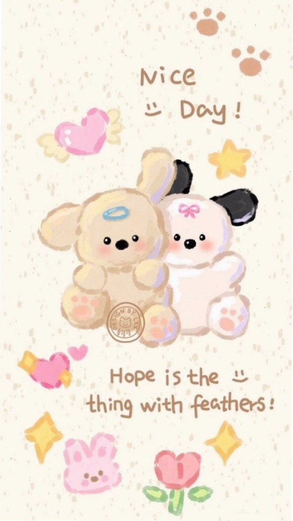 Hình nền điện thoại cute có chữ hài hước