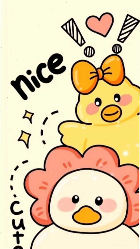 Hình nền điện thoại cute với chữ in đậm