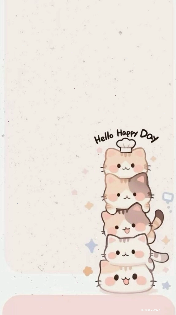 Hình nền điện thoại cute với hiệu ứng gradient