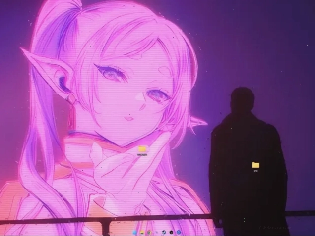 Hình nền động anime Frieren (Blade Runner 2049)