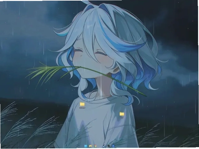 Hình nền động anime Furina (Fontaine, Genshin)