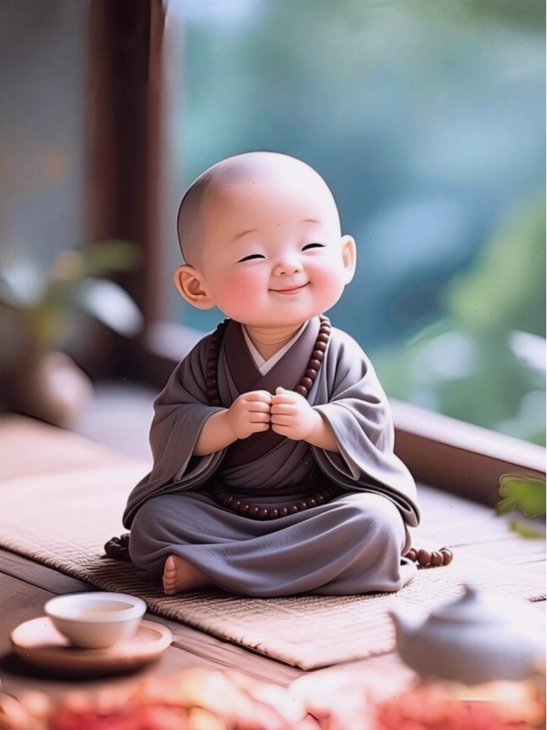 Hình nền iPad cute với cảnh trà chiều tĩnh lặng