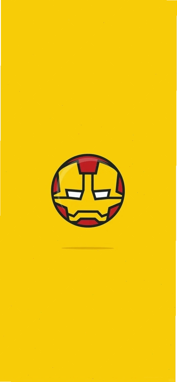Hình nền Iron Man Chibi với màu sắc rực rỡ
