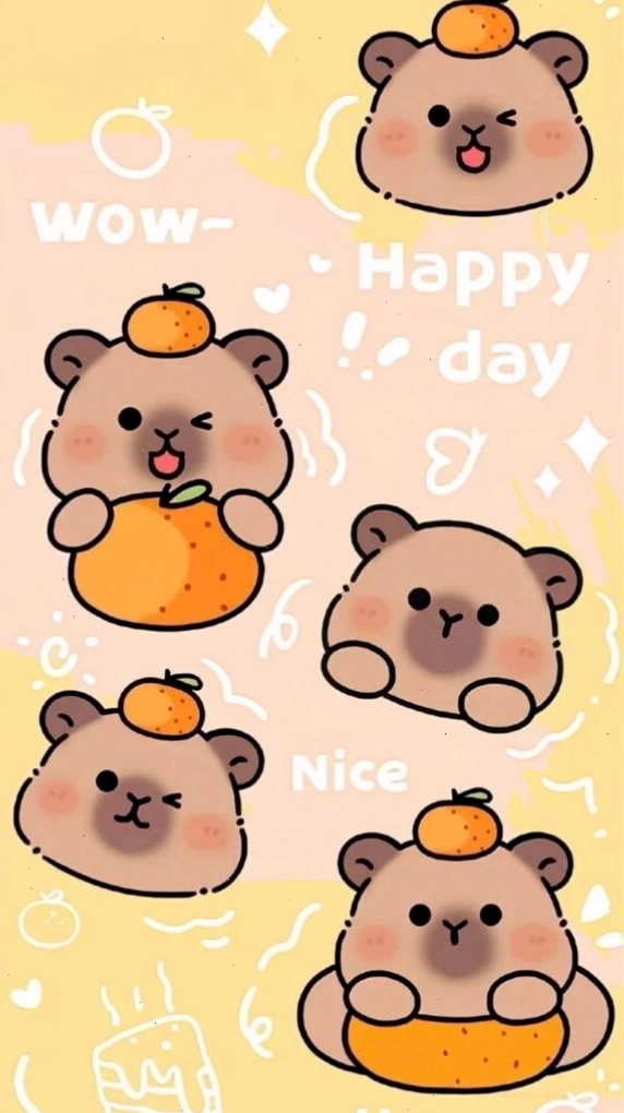 Hình nền ma cute với đôi mắt to tròn và biểu cảm ngộ nghĩnh