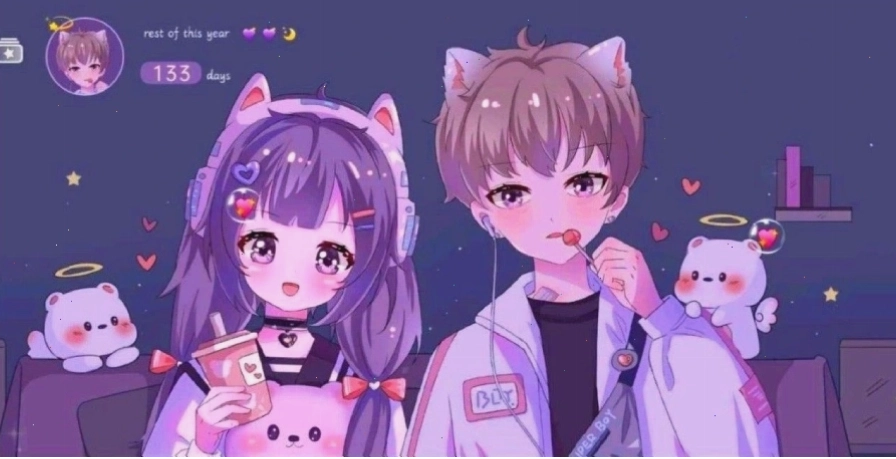 Hình nền máy tính Anime 4 với bối cảnh giả tưởng