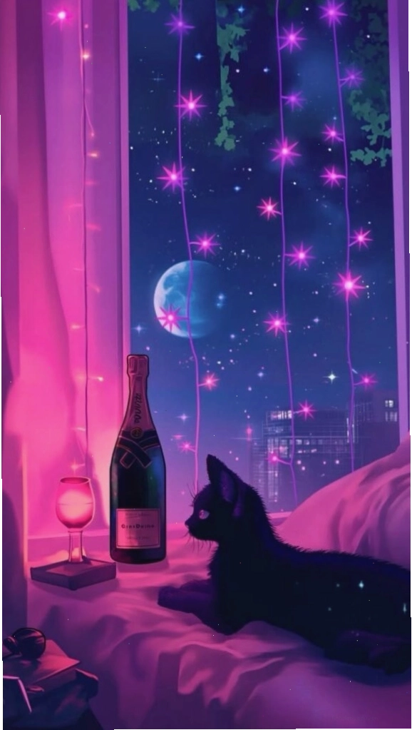 Hình nền máy tính phong cách chill với hoa và cây xanh