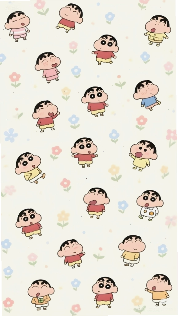 Hình nền máy tính Shin cute, mang lại cảm giác vui vẻ