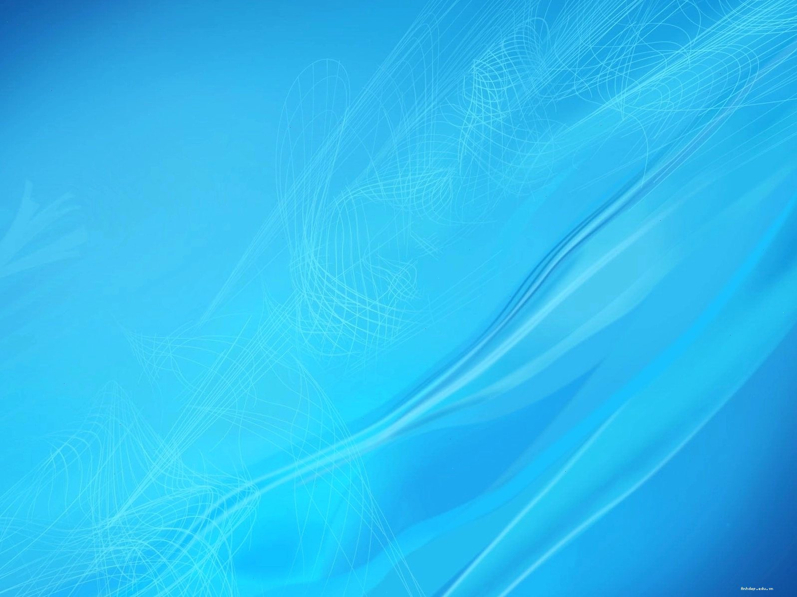 Hình nền powerpoint màu xanh dương nhạt với hiệu ứng bokeh
