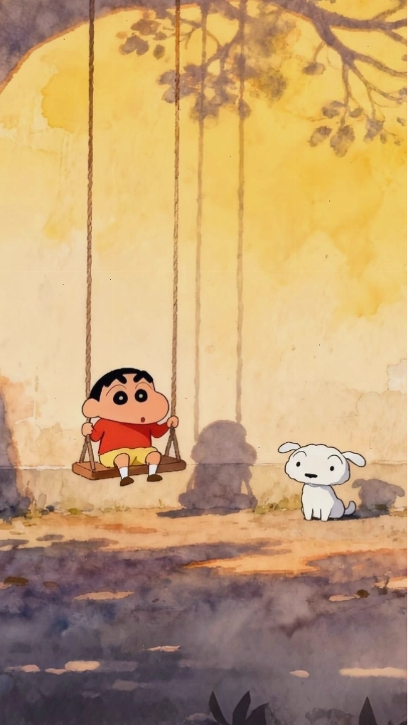Hình nền Shin Chan đáng yêu trên điện thoại