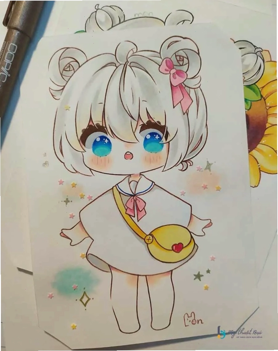 Hoàn thiện hình vẽ Chibi
