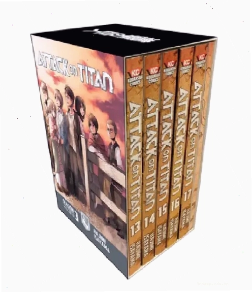 Hộp truyện Attack on Titan Season 3 Manga Box Set