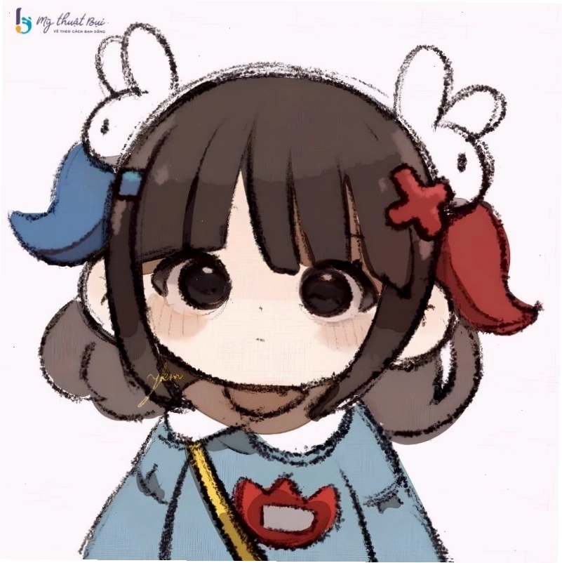 Hướng dẫn vẽ chibi nữ đơn giản từng bước