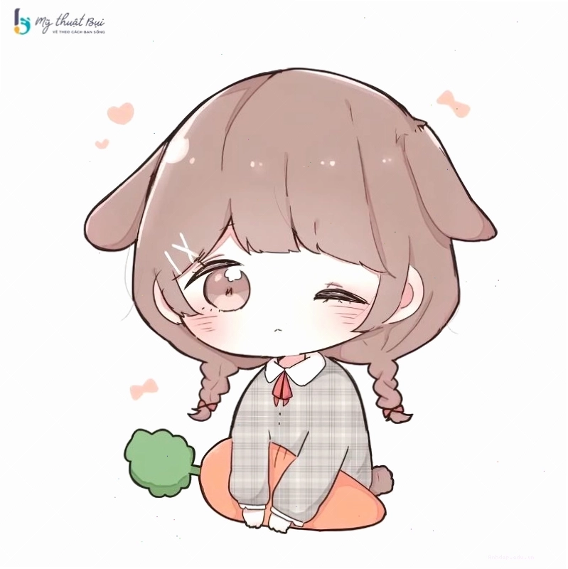 Hướng dẫn vẽ nhanh một nhân vật chibi nữ đơn giản