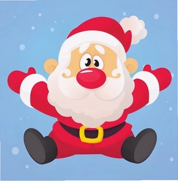 Hướng dẫn vẽ ông già Noel chibi đơn giản