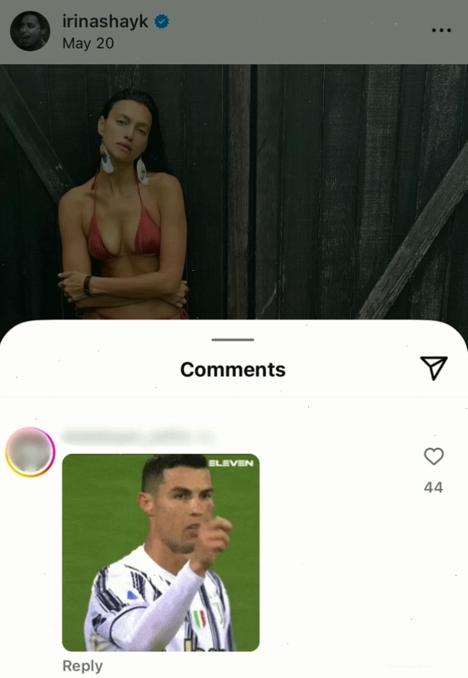 Irina Shayk bạn gái cũ của Ronaldo