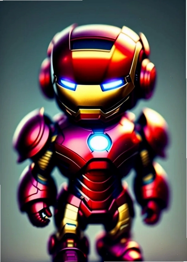 Iron Man Chibi theo phong cách Iron Man 3