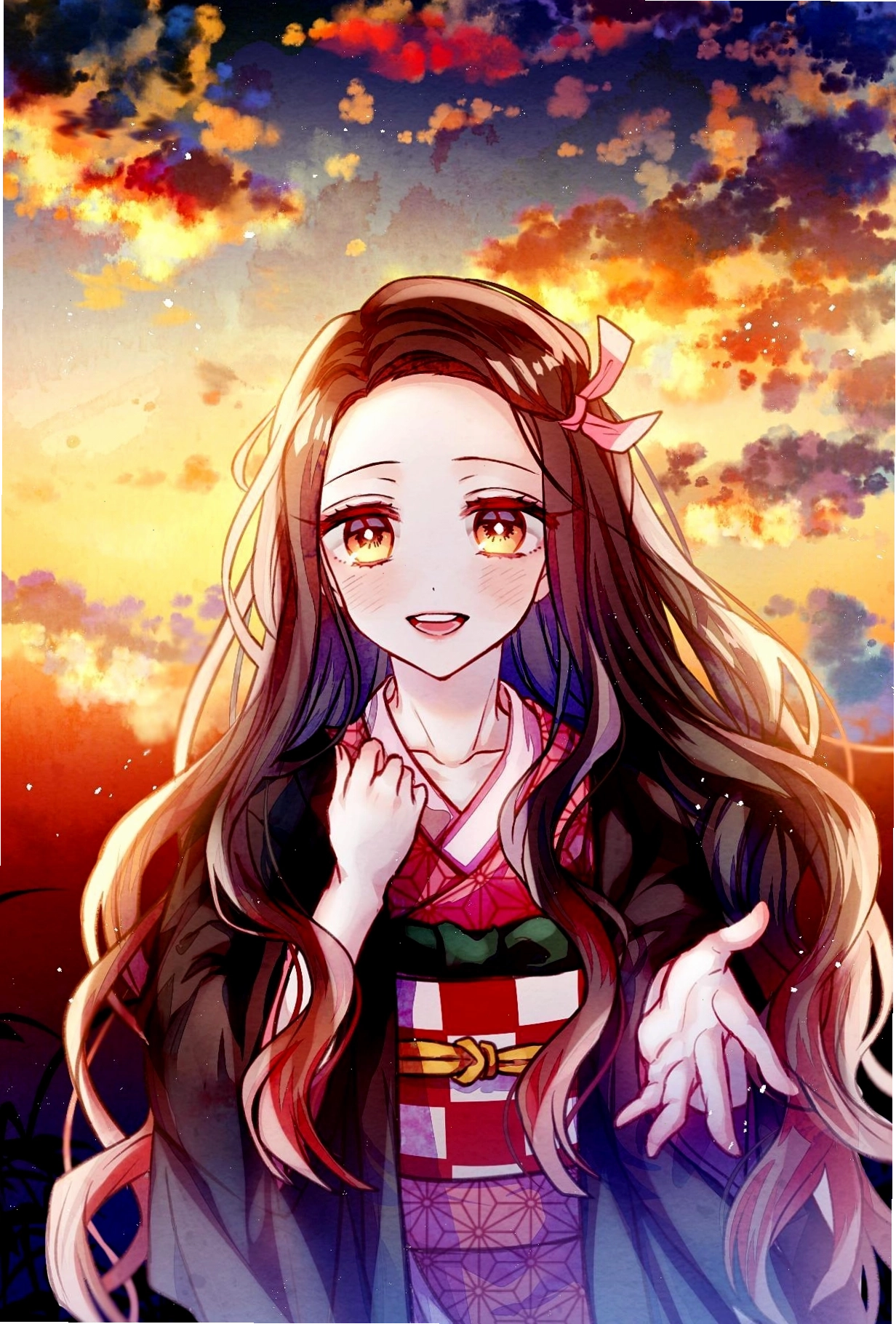 Kamado Nezuko No Yaiba phiên bản Chibi