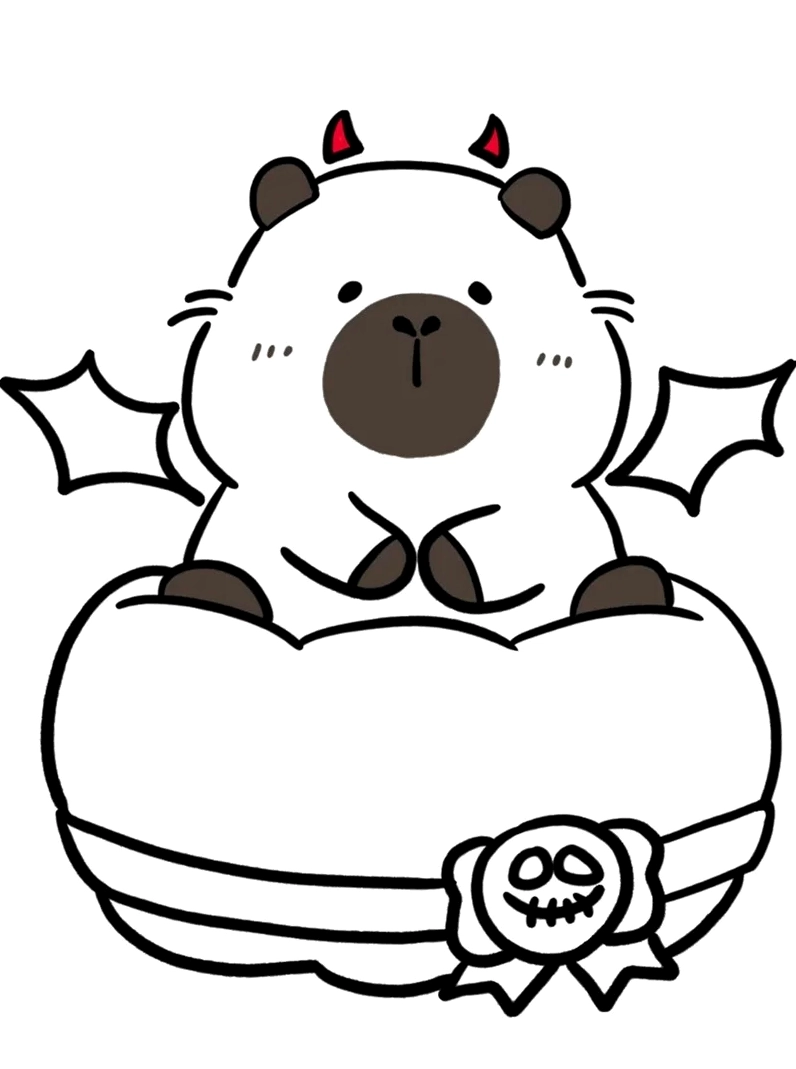 Khám phá 110+ tranh tô màu Capybara đáng yêu cho bé thỏa sức sáng tạo