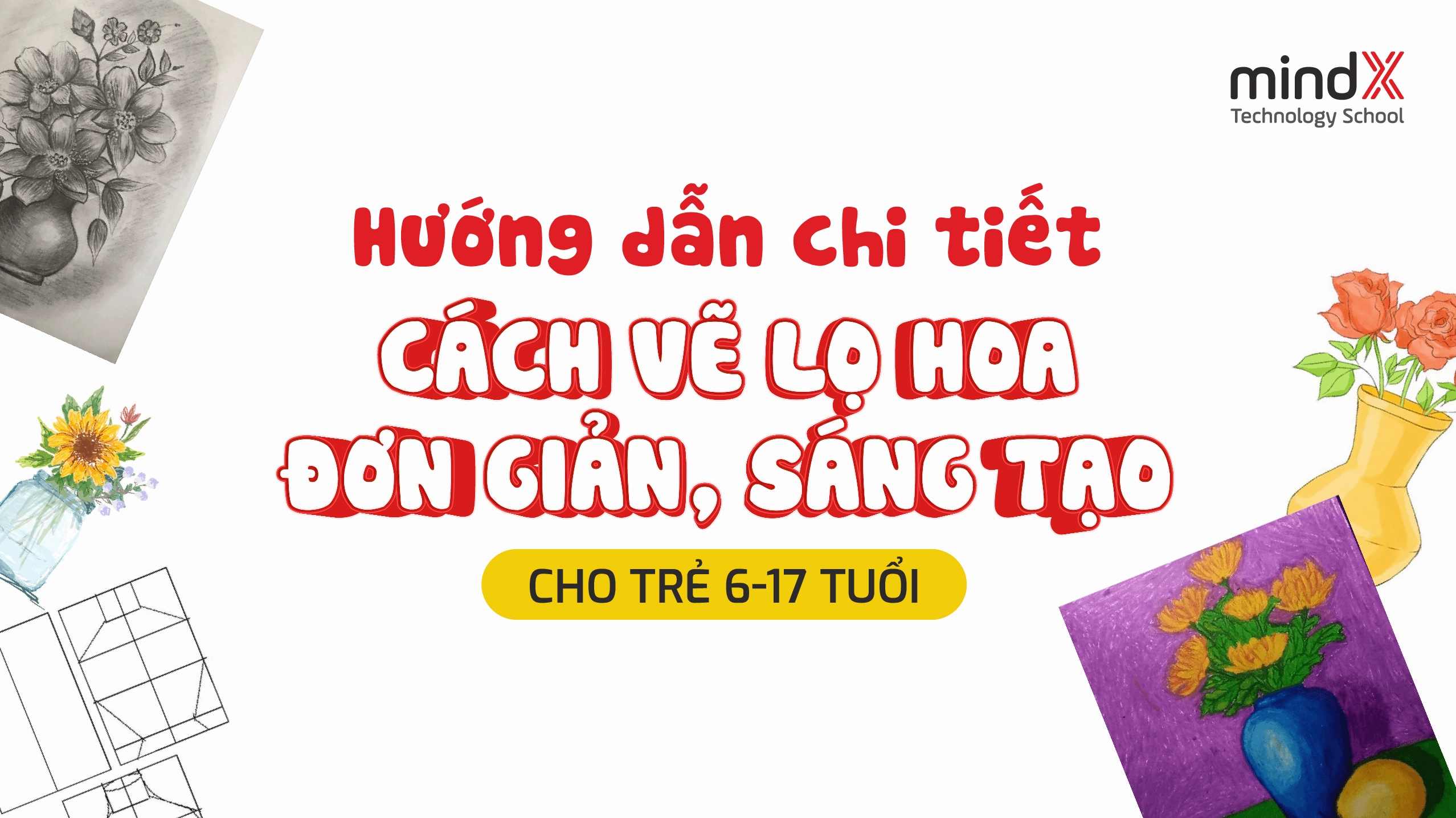 Khám phá hơn 286+ mẫu vẽ bình hoa đẹp nhất và độc đáo 2026
