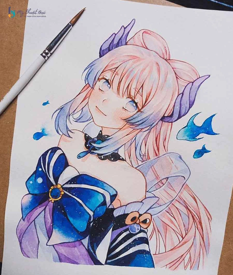 Khám Phá Thế Giới Ảnh Anime Chưa Tô Màu Đầy Sáng Tạo