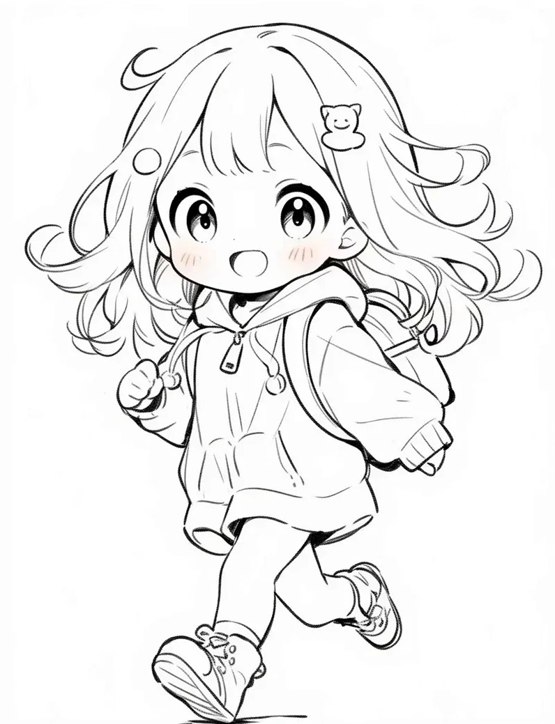 Khám Phá Thế Giới Anime Qua Tranh Tô Màu Đầy Sáng Tạo