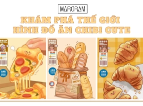 Khám phá thế giới hình chibi đồ ăn cực cute và đáng yêu
