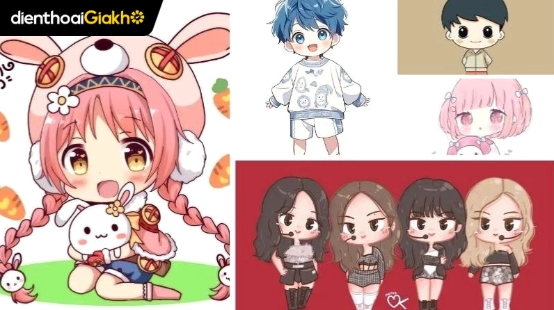 Khám phá thế giới hình nền đẹp chibi cho năm 2026