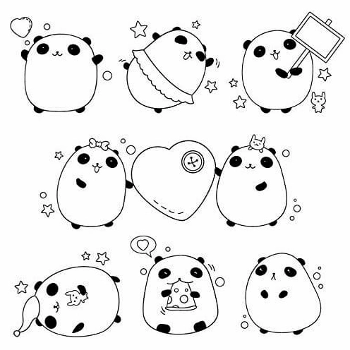 Khám Phá Thế Giới Tranh Tô Màu Sticker Cute Đầy Sáng Tạo
