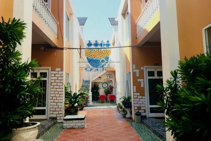 Không gian thoáng đãng tại Góc Biển Homestay Phan Thiết