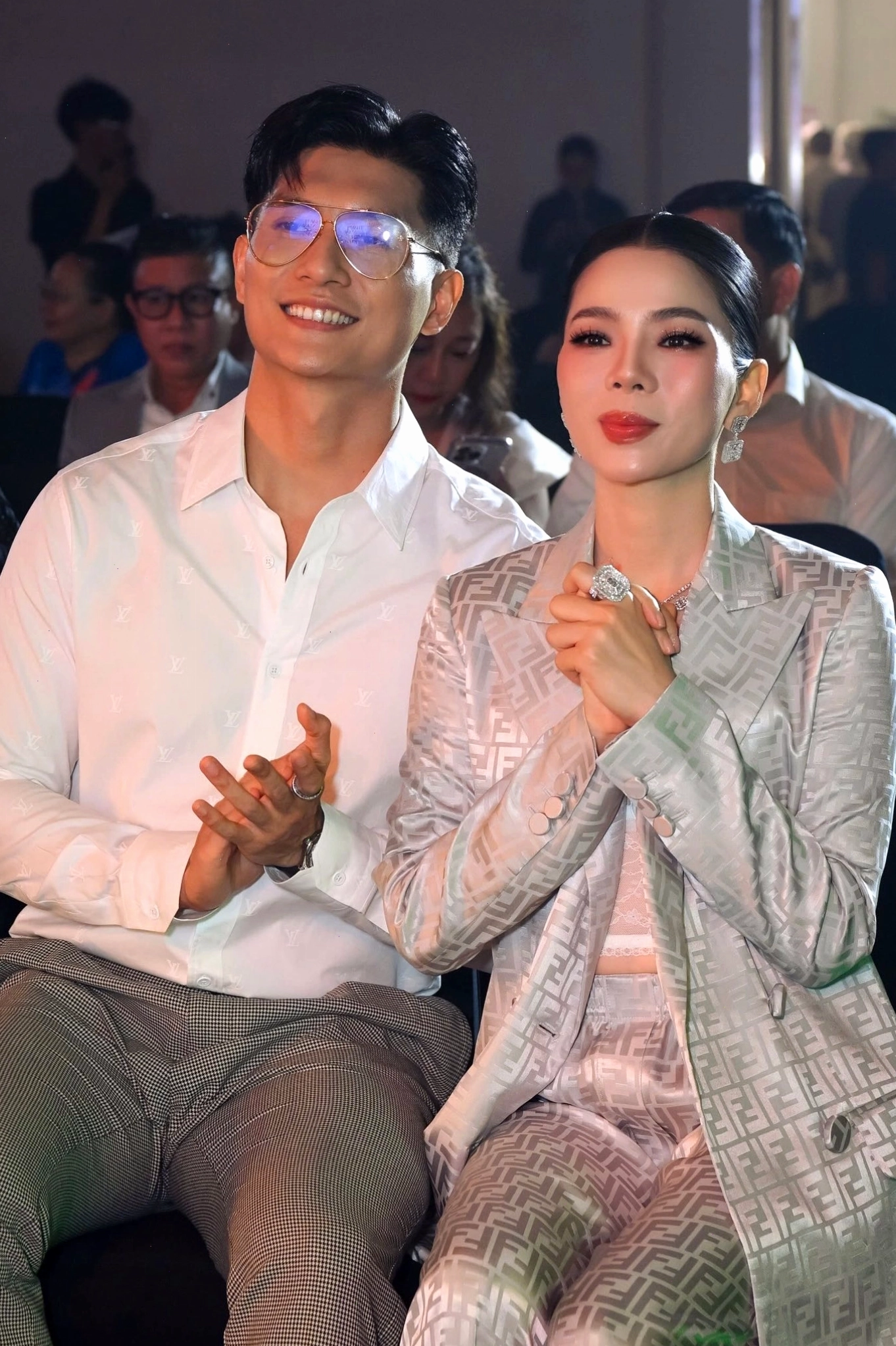 Lệ Quyên và Lâm Bảo Châu