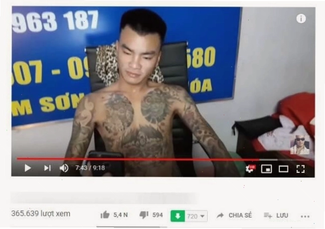 Long 9 ngón bị khởi tố và bắt tạm giam liên quan đến ma túy