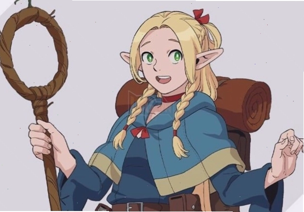 Marcille trong Dungeon Meshi, một pháp sư Elf với niềm đam mê ẩm thực