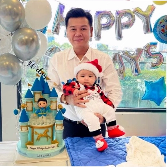 MC Quỳnh Chi và con trai Gia Phúc