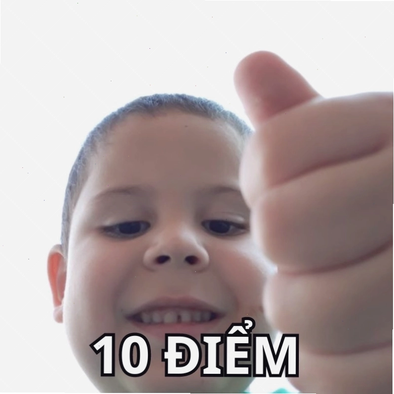 Meme 10 điểm với hiệu ứng like
