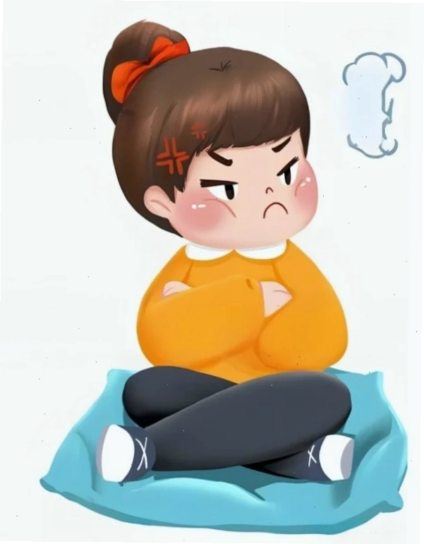 Meme dỗi với phong cách cute và hài hước